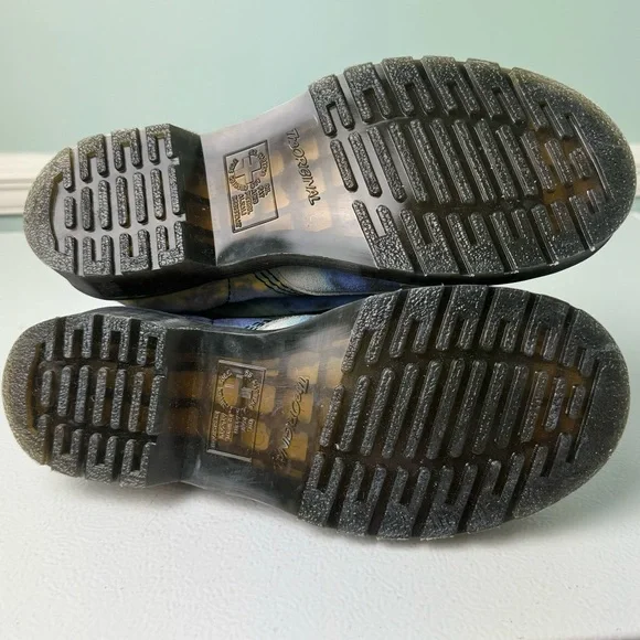 Dr. Martens NEW 1460 Pascal Blue Size 6 Summer Tie Dye Tumbled Women's N… - Picture 8 of 8